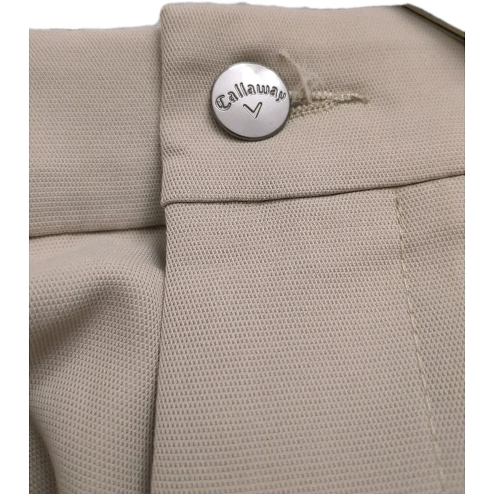 NWT Callaway Pro Spin 3.0 Men's Golf Short 48B Plaza Taupe UPF 50 Active WB Flex